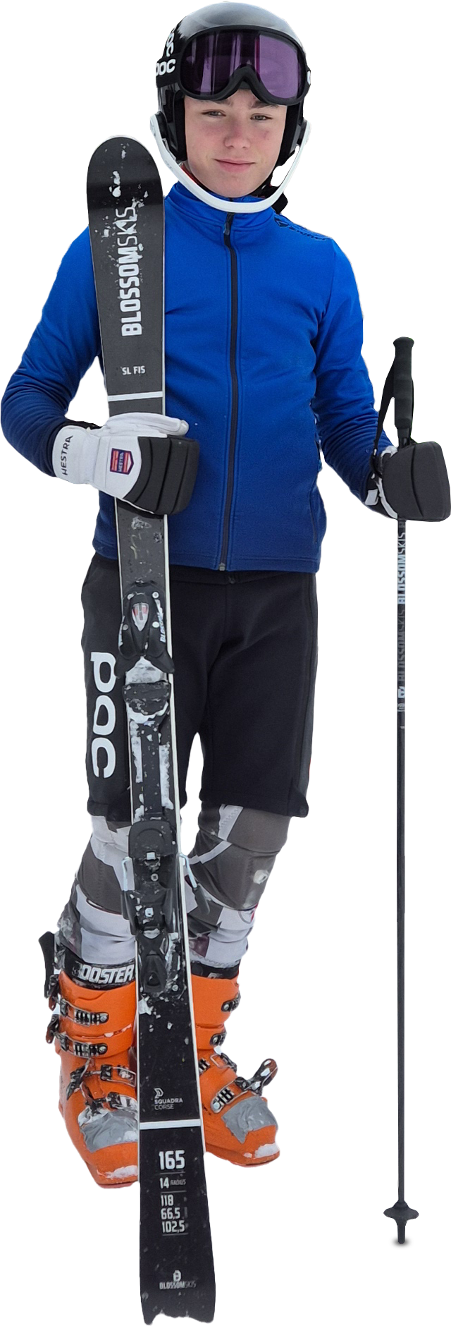 Tristan Hartmann Závodní Lyžař